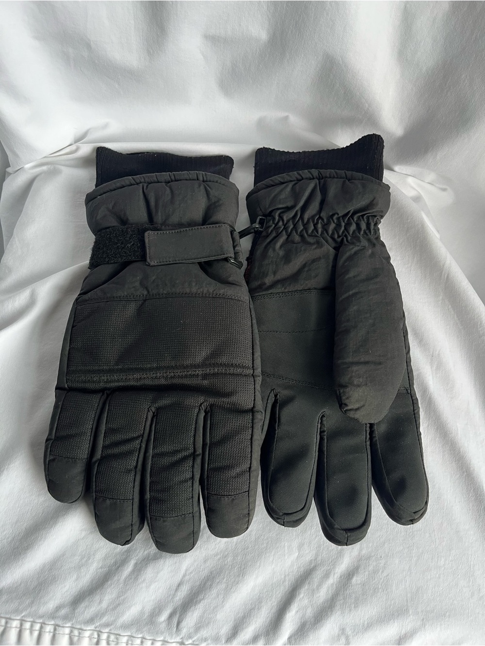 3M Thinsulate Black Insulated Winter Gloves for Men XL